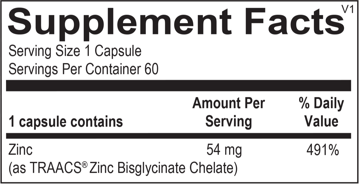 Reacted Zinc